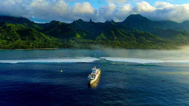 Cable Ship, Rarotonga, Cook Islands